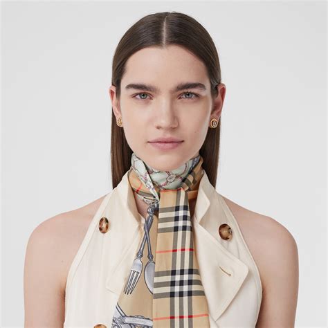 burberry scarf ebay silk|Burberry silk scarf women.